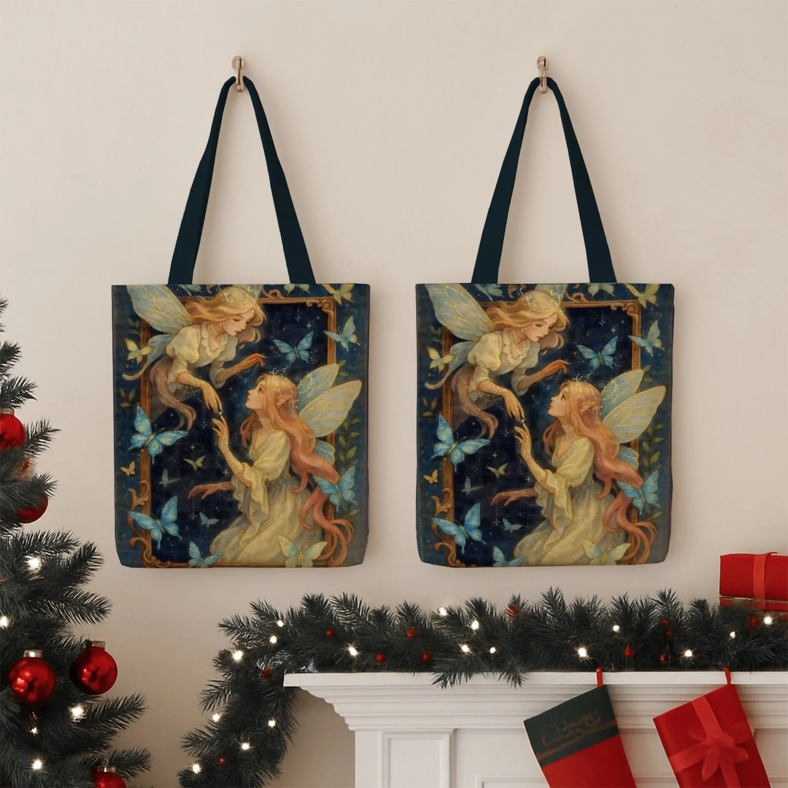 Personalized Canvas Tote Bag – Custom Printed Eco Reusable Bag for Shopping, Books, Work, Everyday Use