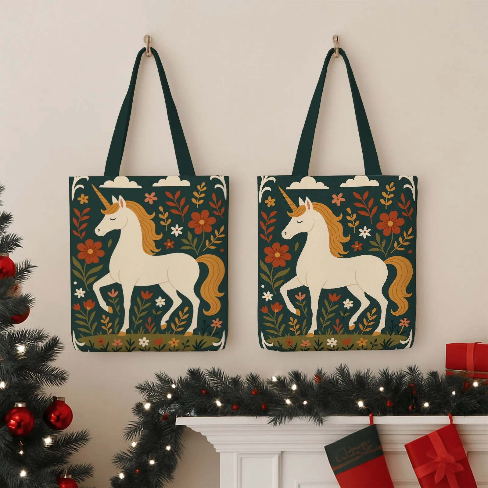 Personalized Canvas Tote Bag – Custom Printed Eco Reusable Bag for Shopping, Books, Work, Everyday Use