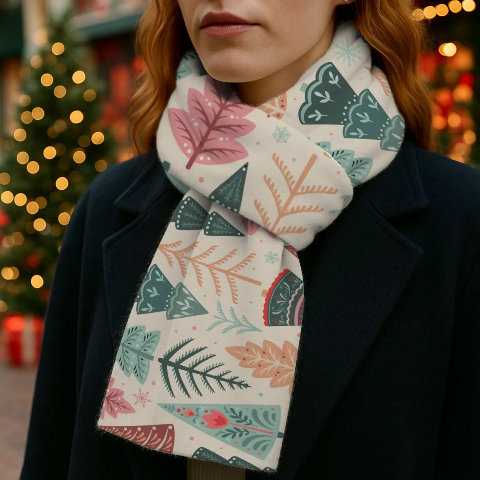 Custom Knitting Scarf – Soft, Warm & Stylish | Personalized Winter Gift