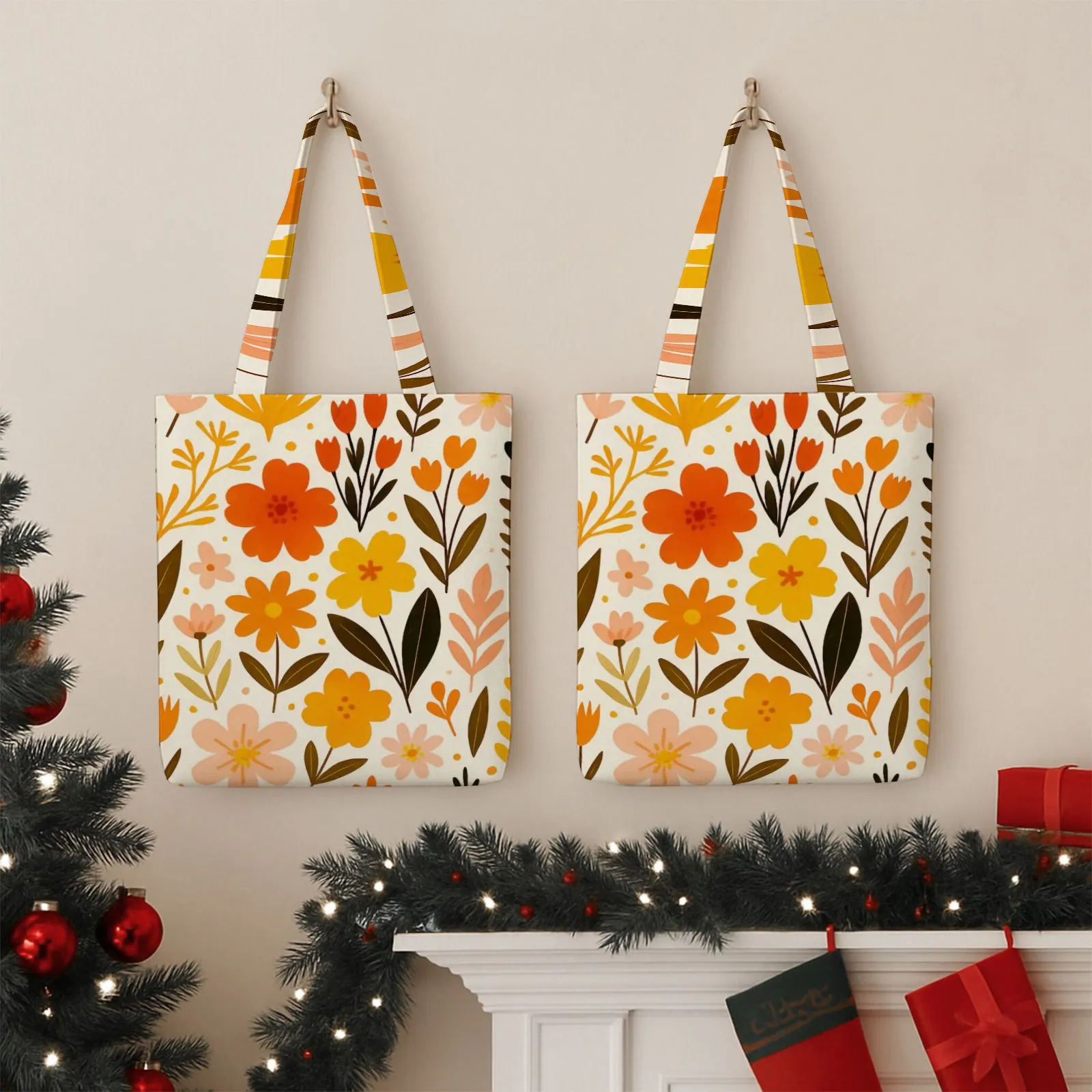 Personalized Canvas Tote Bag – Custom Printed Eco Reusable Bag for Shopping, Books, Work, Everyday Use