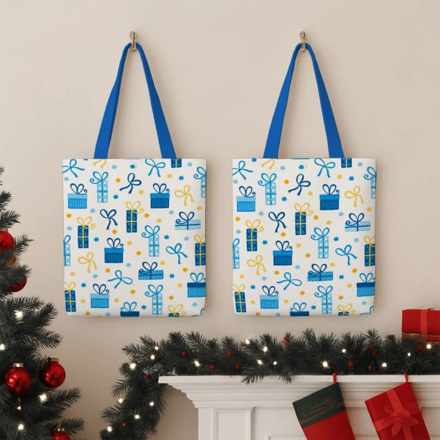 Personalized Canvas Tote Bag – Custom Printed Eco Reusable Bag for Shopping, Books, Work, Everyday Use