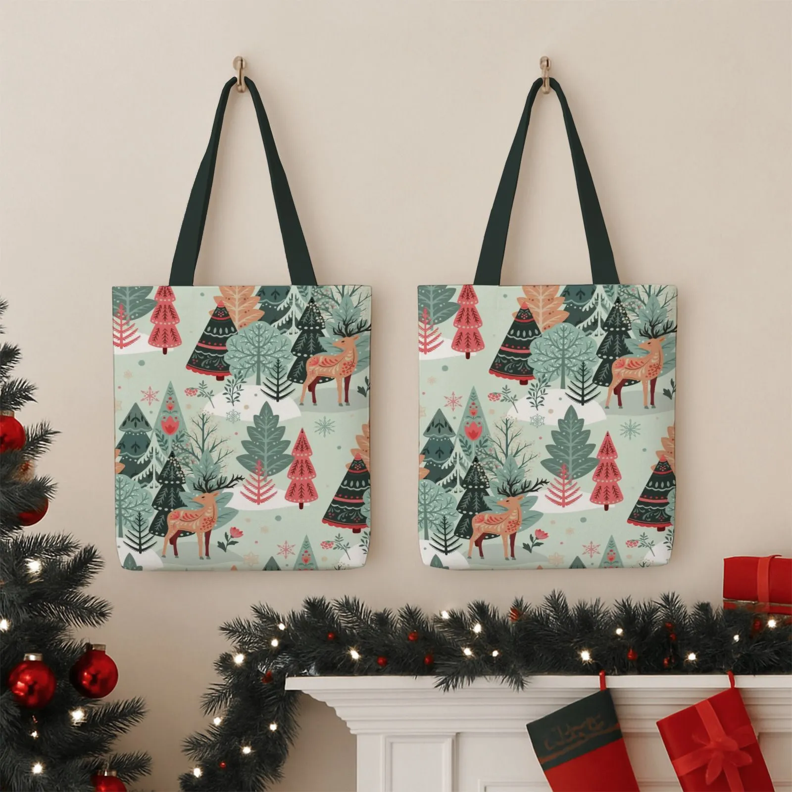 Personalized Canvas Tote Bag – Custom Printed Eco Reusable Bag for Shopping, Books, Work, Everyday Use