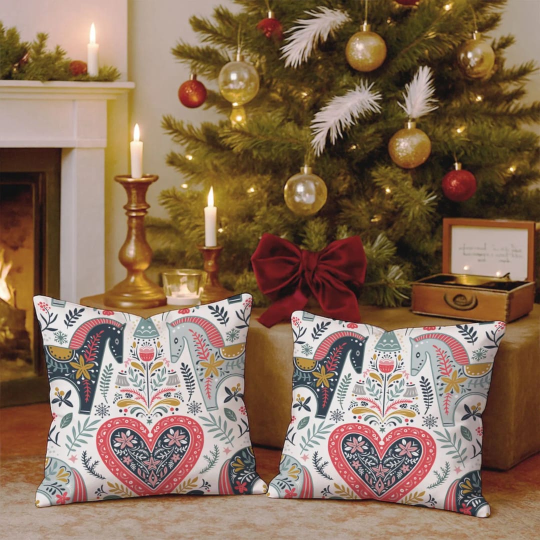 Luxury Double-Sided Satin Pillow – Premium Filling Included | Personalized - 1