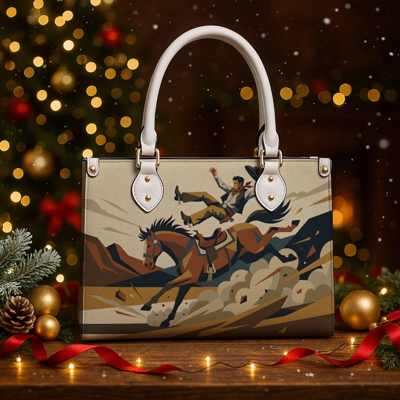 Custom Leather Bag – Personalized Engraved Leather Tote/Handbag, Custom Name or Initials, Premium PU/Leather Purse for Women, Gift for Birthday & Anniversary