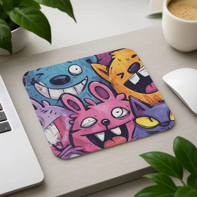 Custom Mouse Pad – Personalized Photo Mousepad with Your Image/Text, Non-Slip Rubber Base, Smooth Surface, Perfect for Office, Home & Gaming