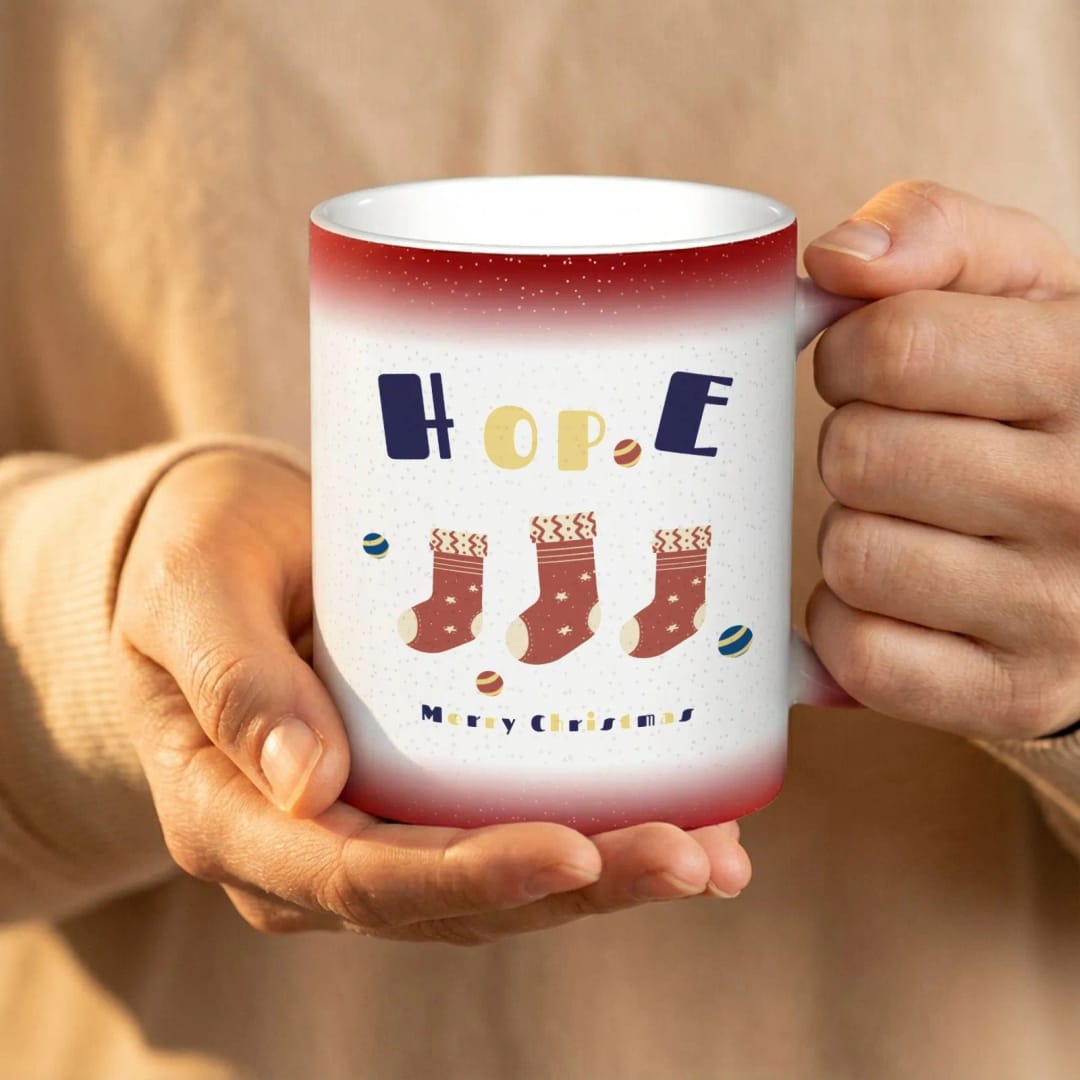 Starry Sky Color Changing Mug, Galaxy Heat Sensitive Magic Coffee Cup, Night Sky Thermochromic Mug Gift for Tea & Coffee Lovers - 1