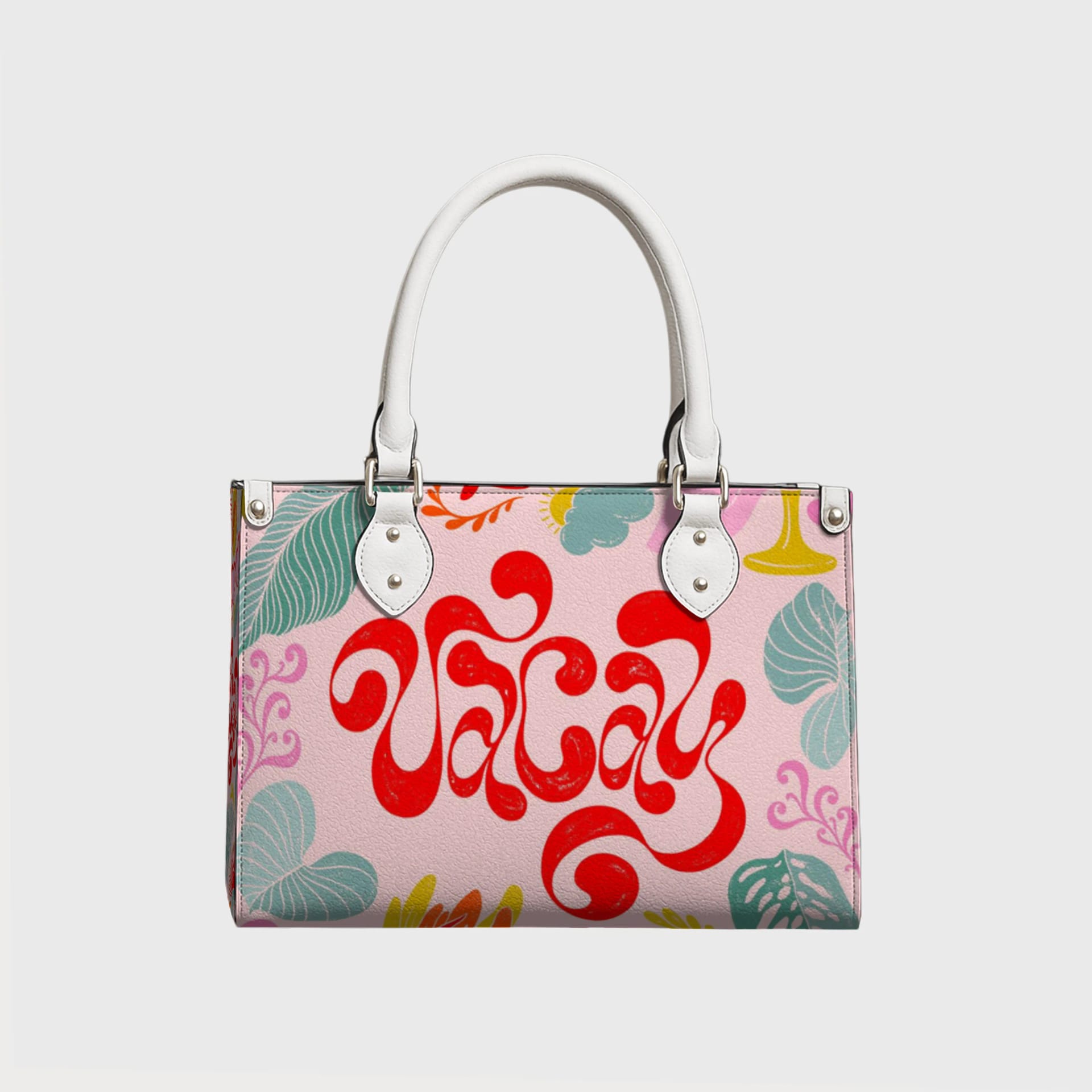 Custom Leather Bag – Personalized Engraved Leather Tote/Handbag, Custom Name or Initials, Premium PU/Leather Purse for Women, Gift for Birthday & Anniversary