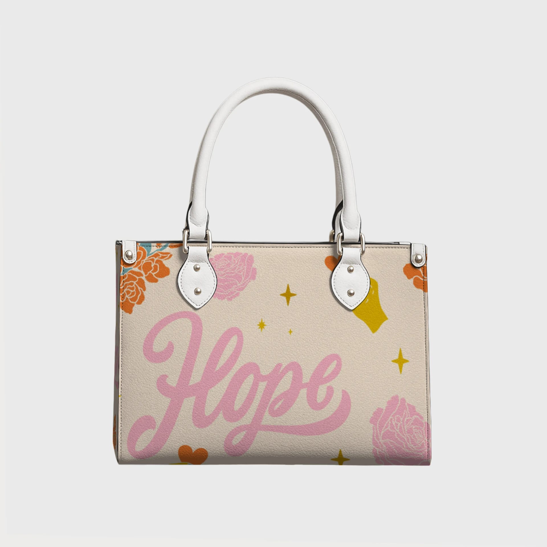 Custom Leather Bag – Personalized Engraved Leather Tote/Handbag, Custom Name or Initials, Premium PU/Leather Purse for Women, Gift for Birthday & Anniversary