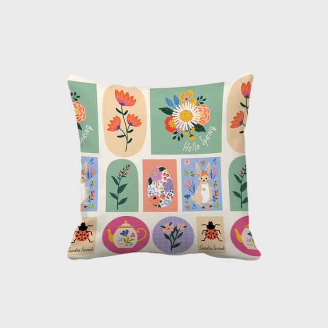 Luxury Double-Sided Satin Pillow – Premium Filling Included | Personalized