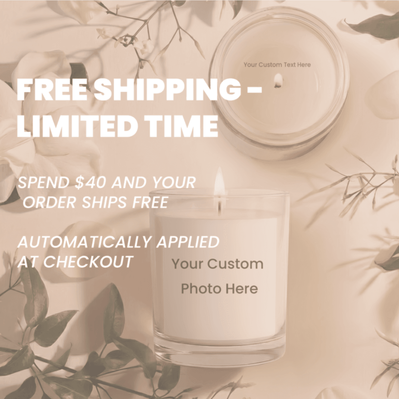 【FREE SHIPPING - LIMITED TIME】Personalized Hidden-Message Candle | Custom photo and text | 8oz | Gift for Anniversary | Gift for her | Gift for last minutes - Image 7