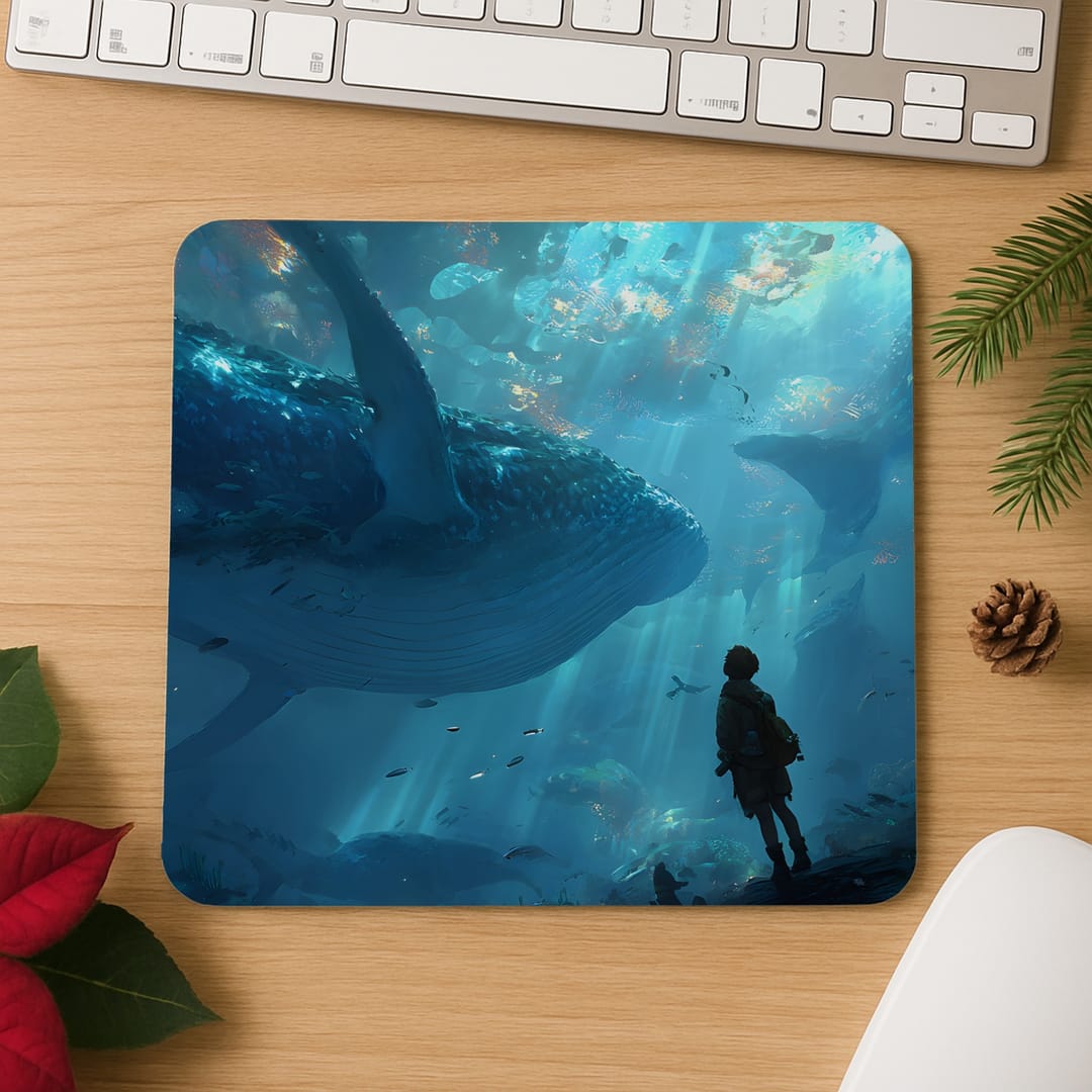 Custom Mouse Pad – Personalized Photo Mousepad with Your Image/Text, Non-Slip Rubber Base, Smooth Surface, Perfect for Office, Home & Gaming - 1
