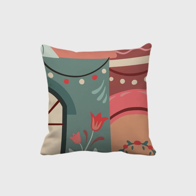 Luxury Double-Sided Satin Pillow – Premium Filling Included | Personalized