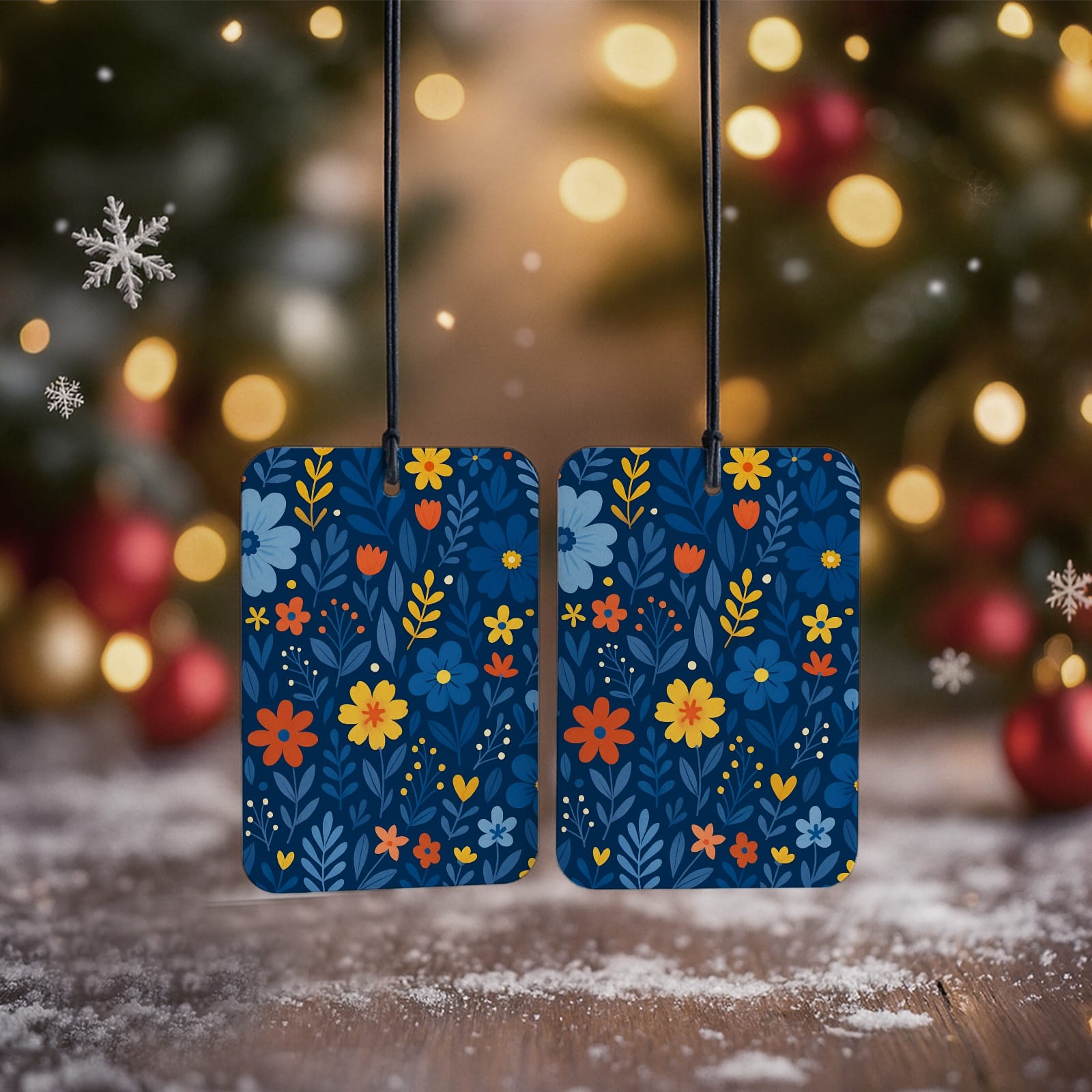 Personalized Air Freshener – Long-lasting Car & Room Scent | Full-Color Printing | 20+ Fragrance Options