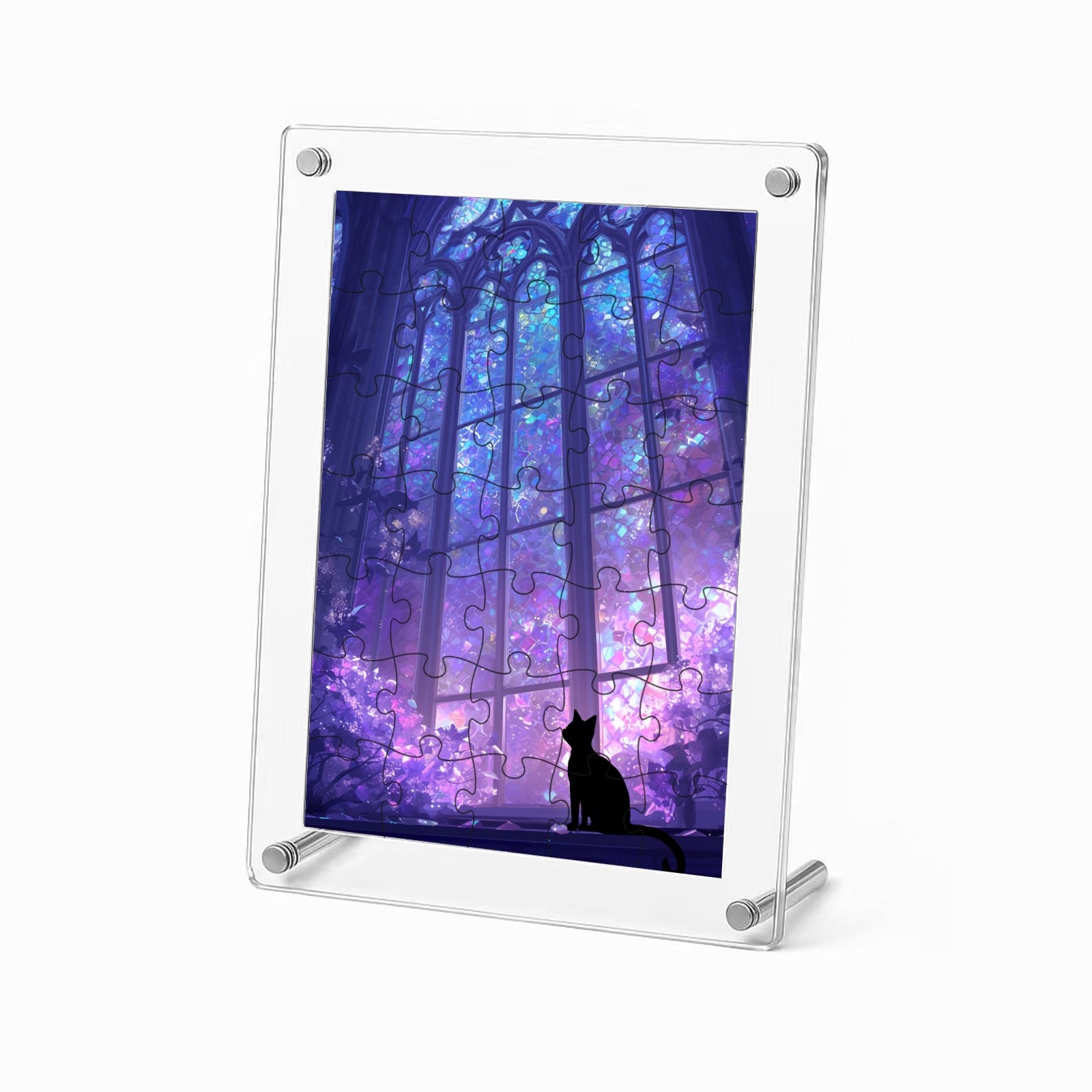 Custom Acrylic Puzzle – Personalized Photo Jigsaw Puzzle, Durable Clear Acrylic Material, Custom Picture Puzzle for Gifts, Home Décor & Keepsakes