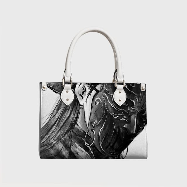 Custom Leather Bag – Personalized Engraved Leather Tote/Handbag, Custom Name or Initials, Premium PU/Leather Purse for Women, Gift for Birthday & Anniversary