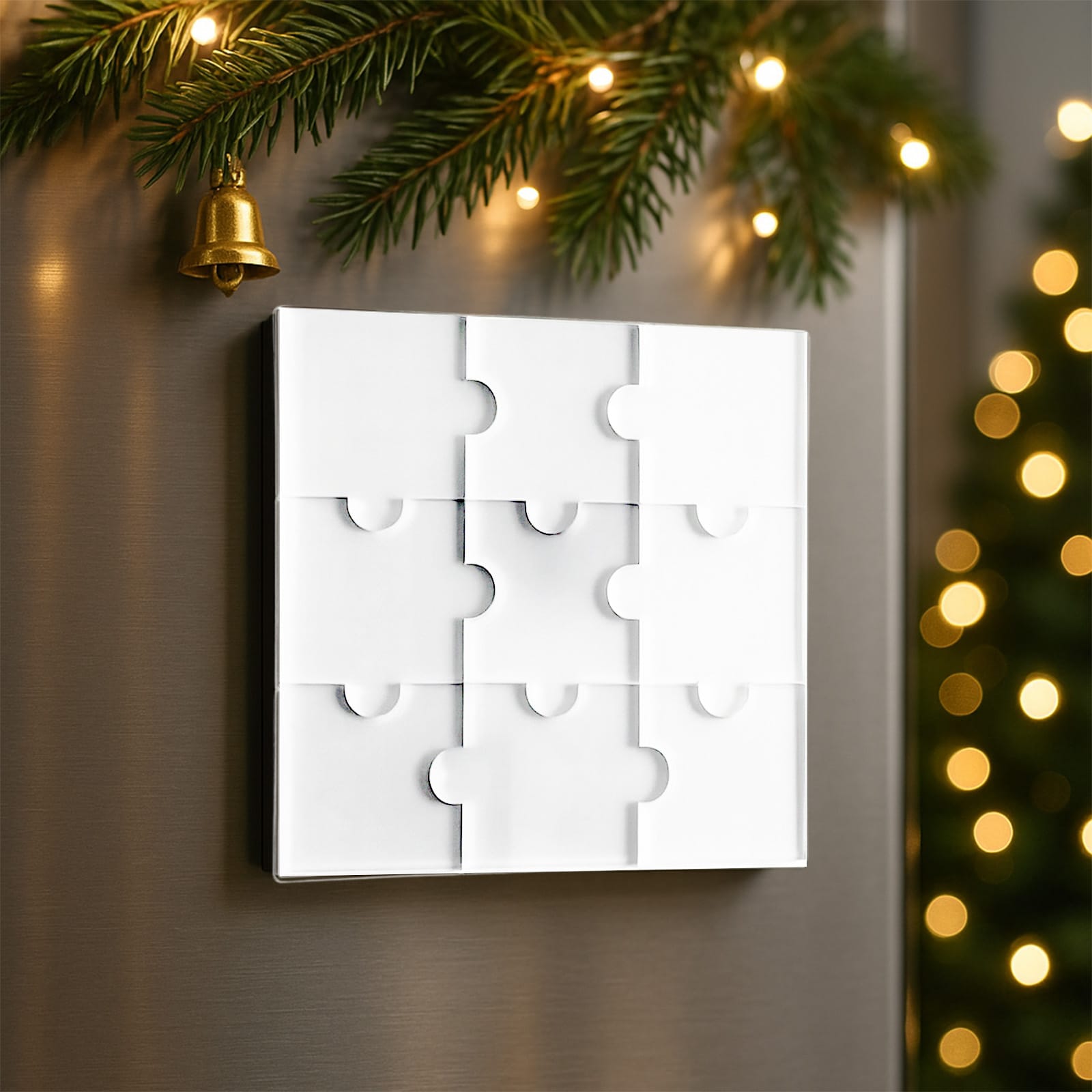 Custom Puzzle Fridge Magnet – Personalized Photo Refrigerator Magnet, Jigsaw-Style Design, Durable Print, Perfect for Home Décor & Gifts - Image 1