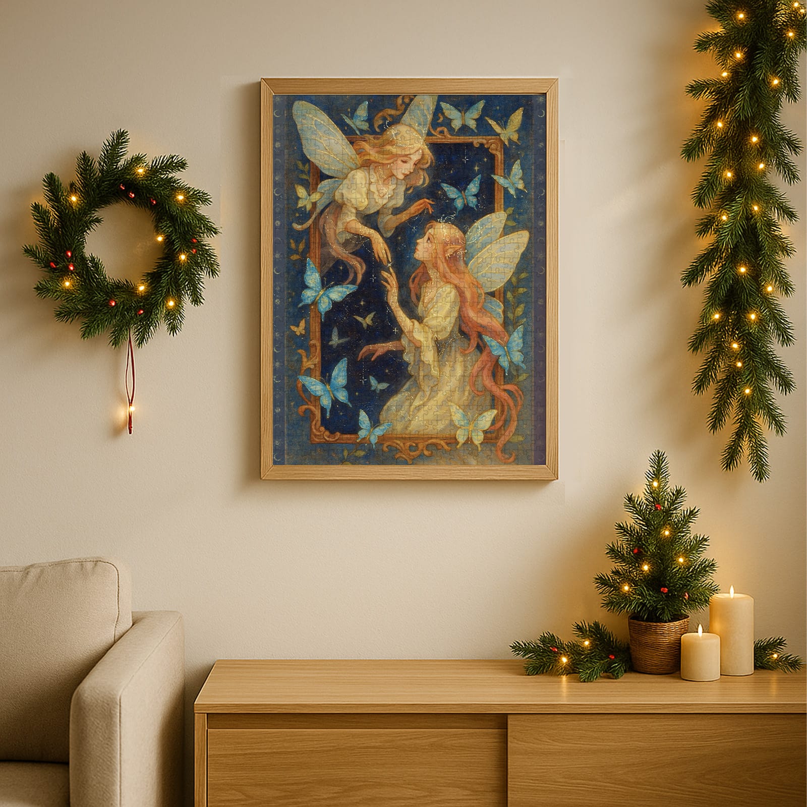 Custom Photo Puzzle – Personalized Jigsaw Puzzle in Wooden or Cardboard Material, Custom Picture Puzzle Gift for Family, Couples, Kids & Holidays - Image 1