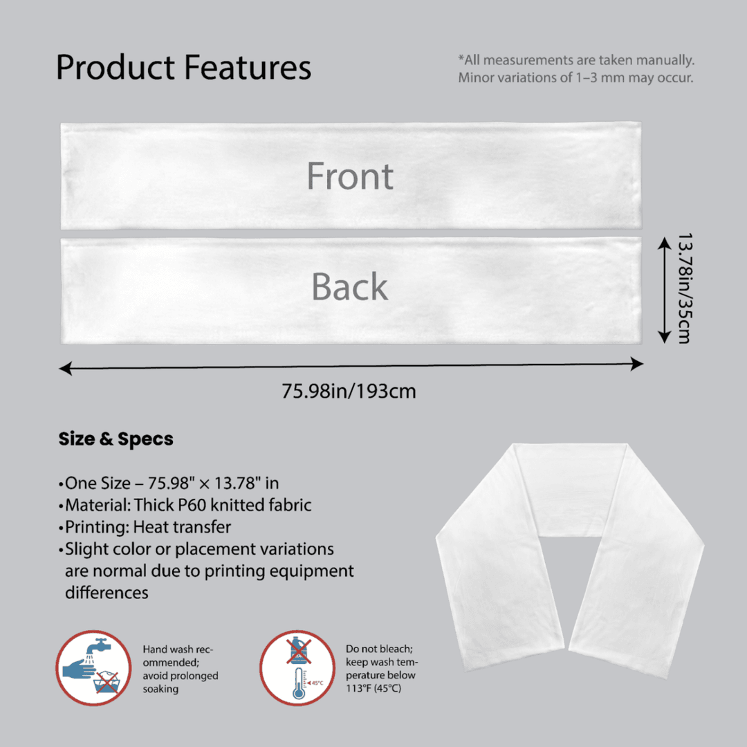 Custom Knitting Scarf – Soft, Warm & Stylish | Personalized Winter Gift - 2