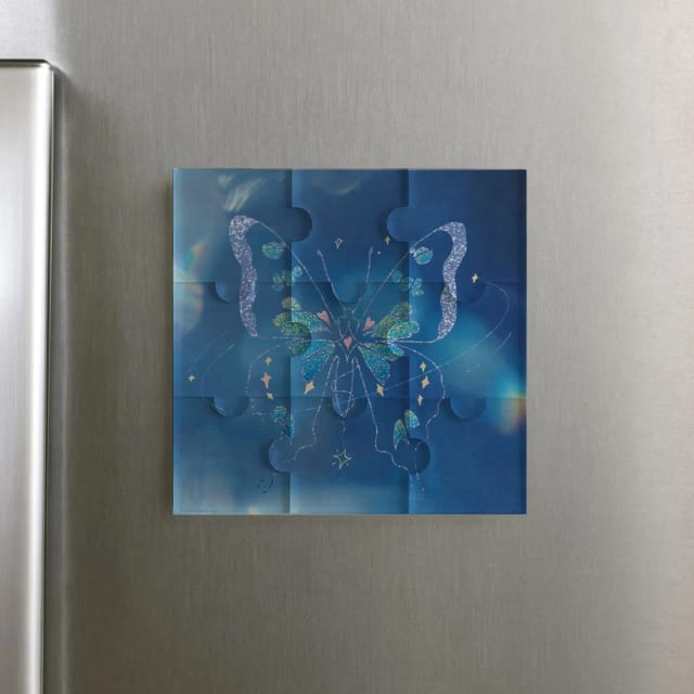 Custom Puzzle Fridge Magnet – Personalized Photo Refrigerator Magnet, Jigsaw-Style Design, Durable Print, Perfect for Home Décor & Gifts