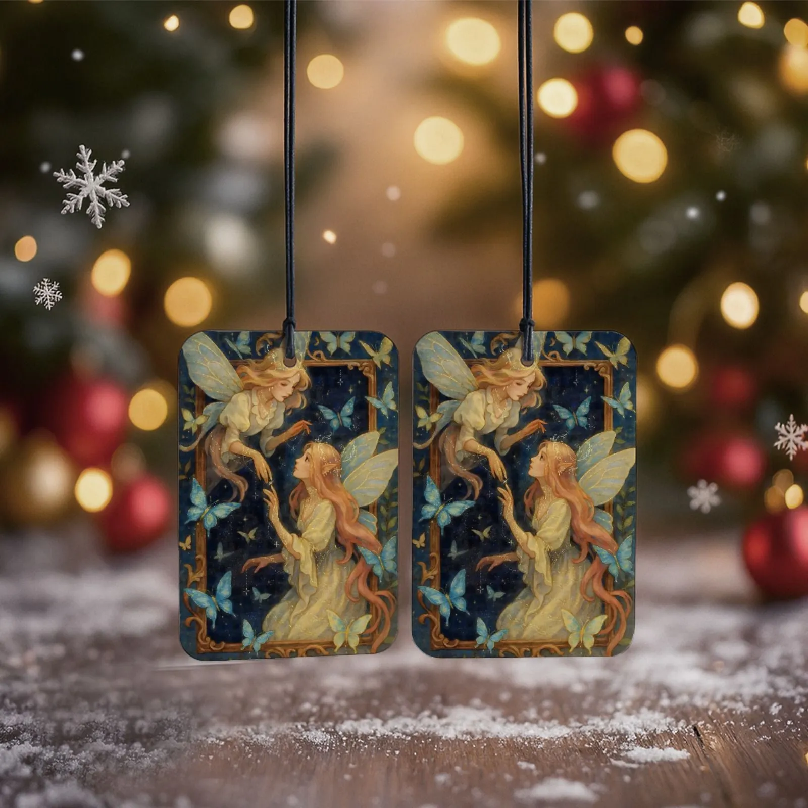 Personalized Air Freshener – Long-lasting Car & Room Scent | Full-Color Printing | 20+ Fragrance Options