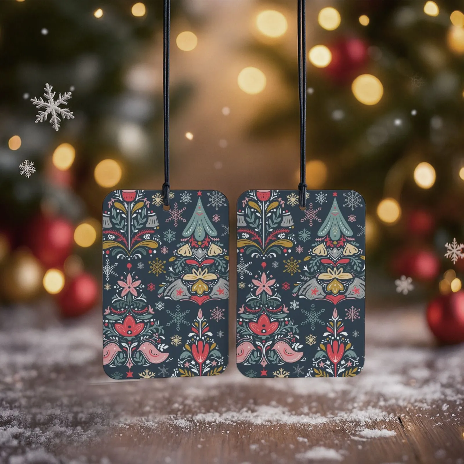 Personalized Air Freshener – Long-lasting Car & Room Scent | Full-Color Printing | 20+ Fragrance Options