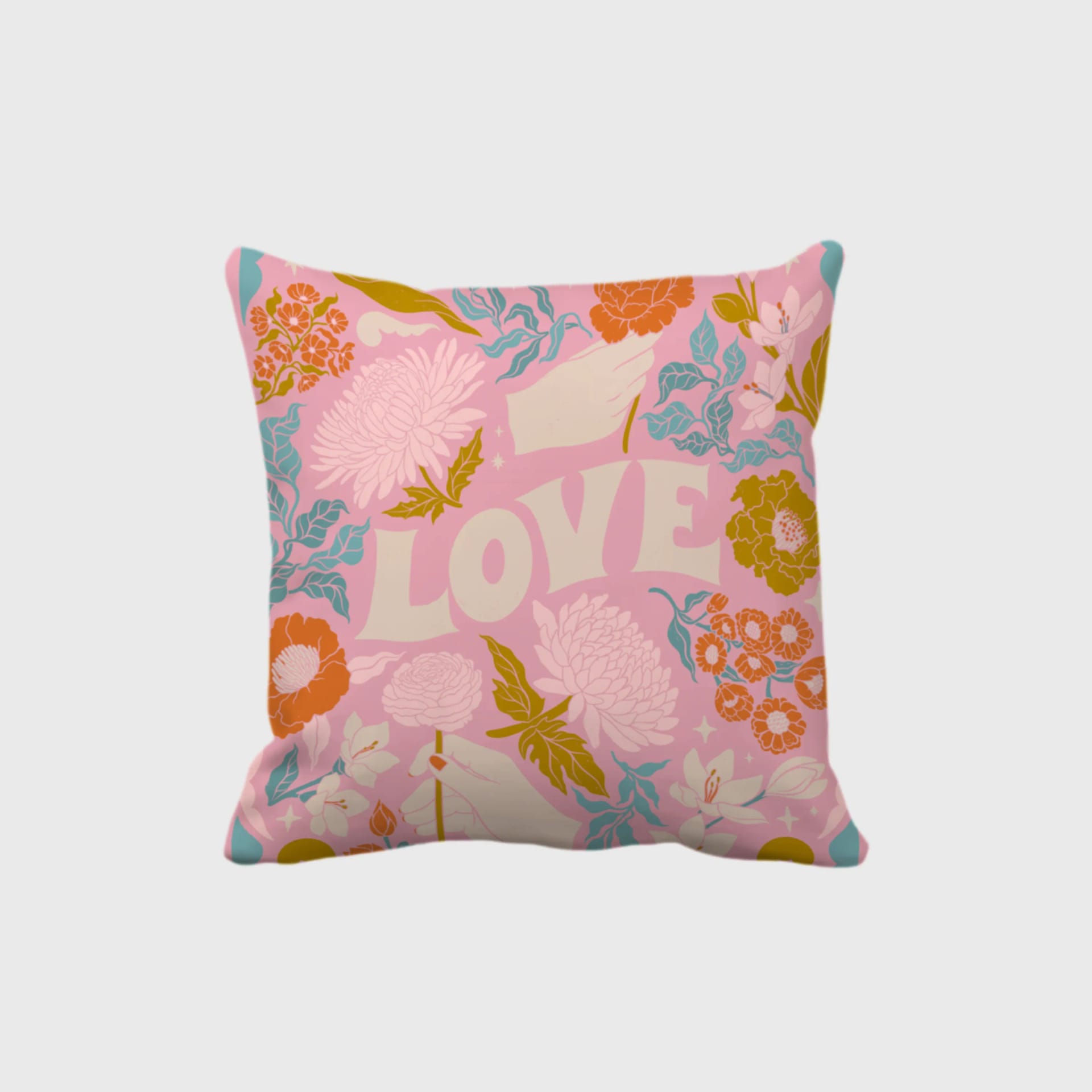 Luxury Double-Sided Satin Pillow – Premium Filling Included | Personalized