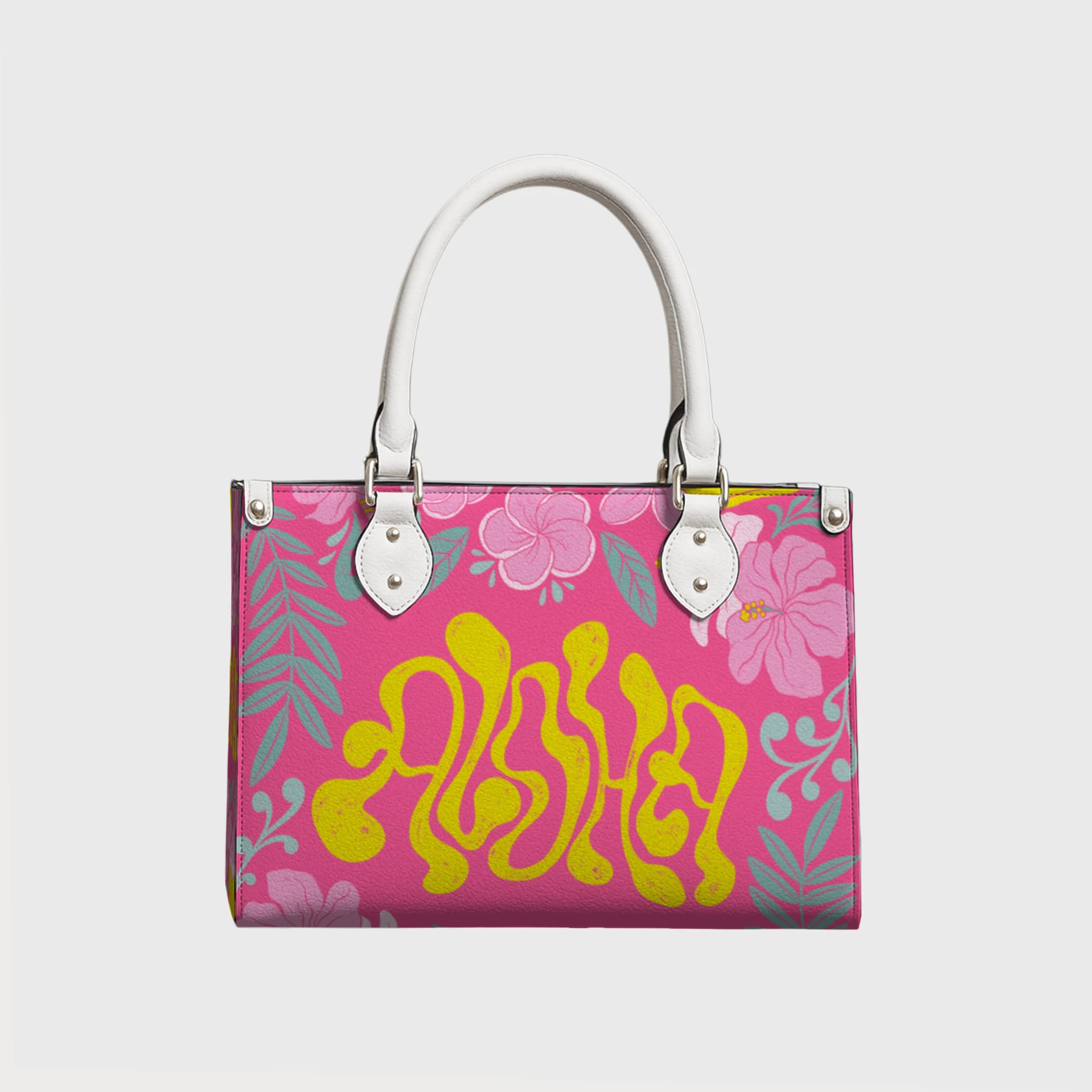 Custom Leather Bag – Personalized Engraved Leather Tote/Handbag, Custom Name or Initials, Premium PU/Leather Purse for Women, Gift for Birthday & Anniversary