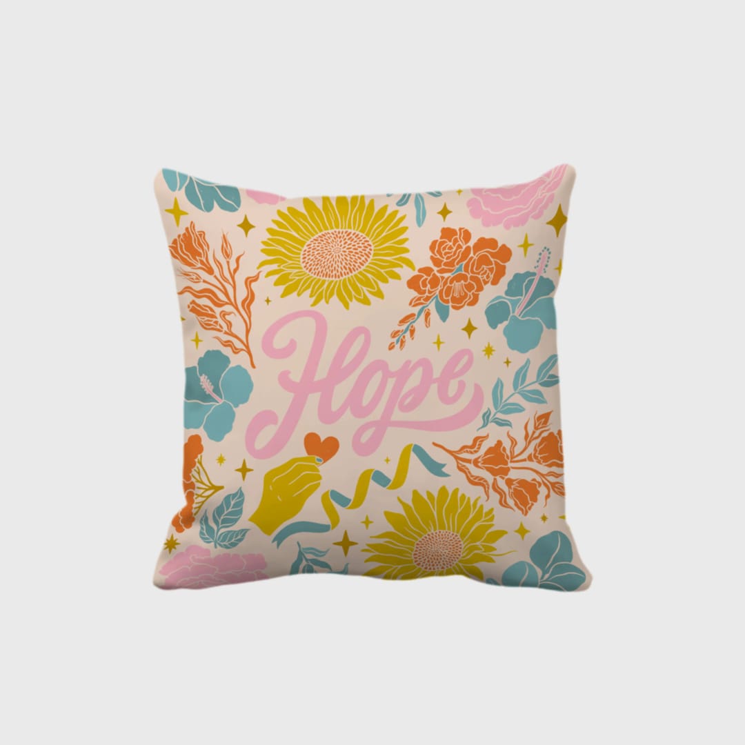 Luxury Double-Sided Satin Pillow – Premium Filling Included | Personalized - 1