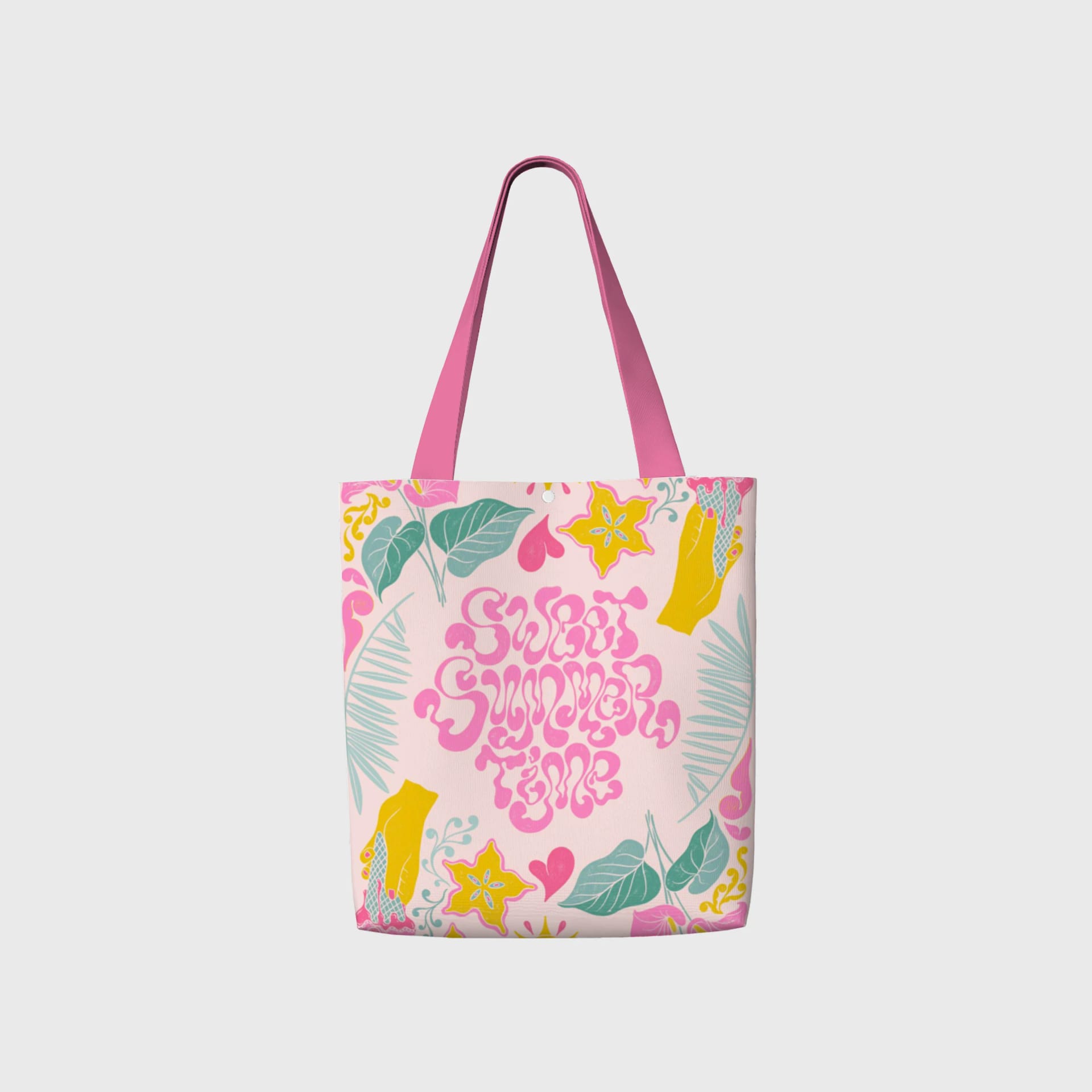 Personalized Canvas Tote Bag – Custom Printed Eco Reusable Bag for Shopping, Books, Work, Everyday Use