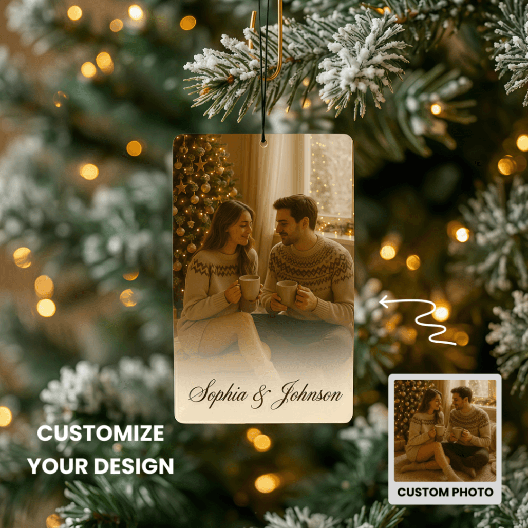 Personalized Air Freshener – Long-lasting Car & Room Scent | Full-Color Printing | 20+ Fragrance Options - 4