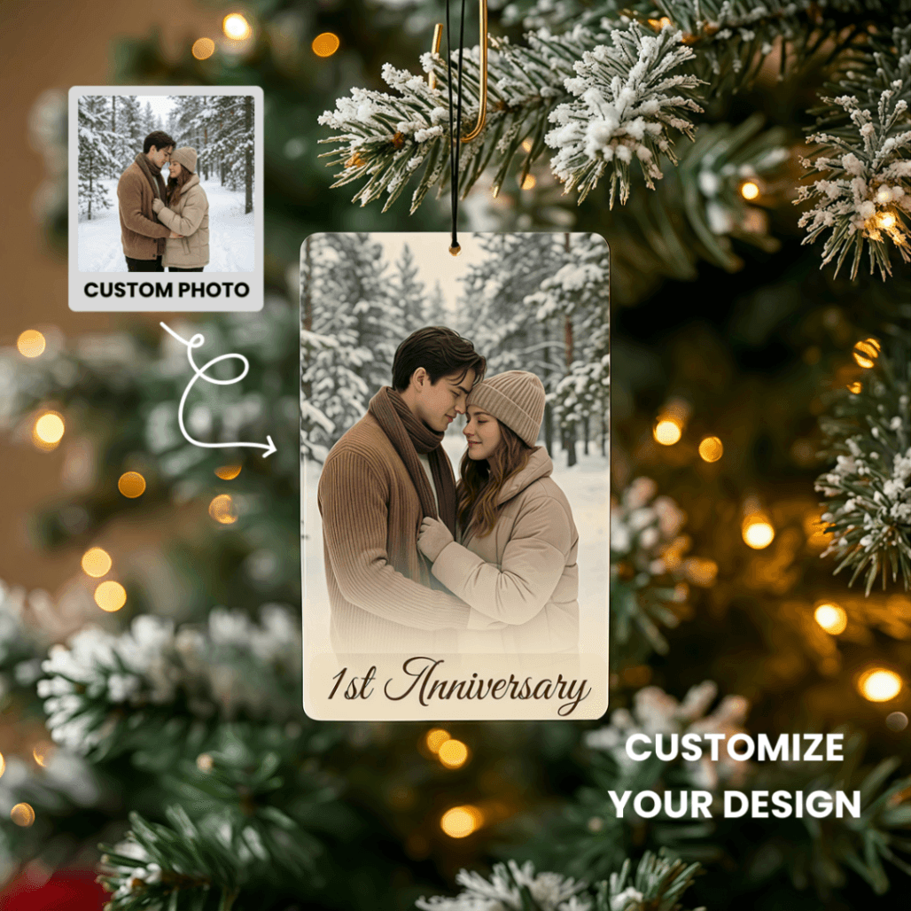 Personalized Air Freshener – Long-lasting Car & Room Scent | Full-Color Printing | 20+ Fragrance Options - 3