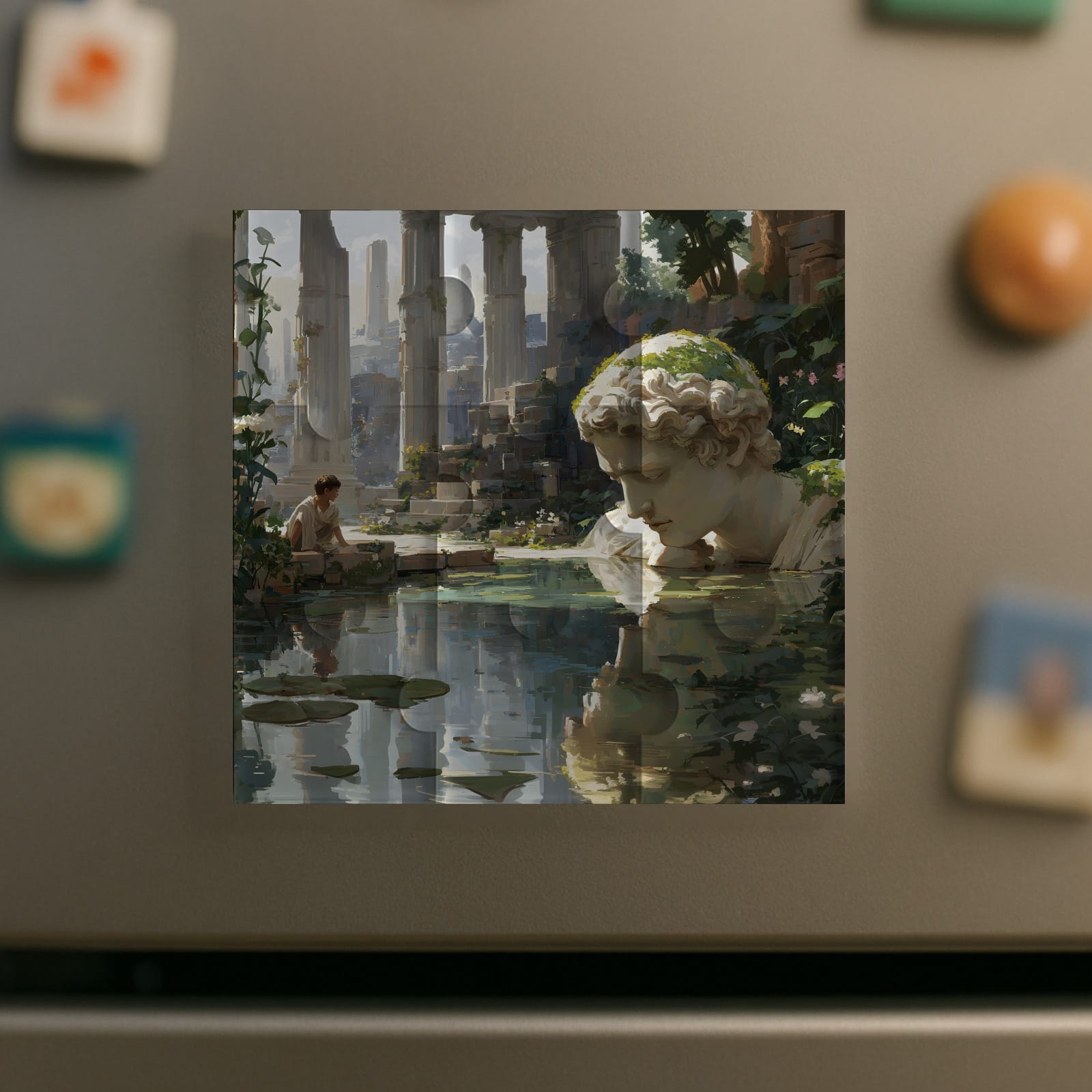 Custom Puzzle Fridge Magnet – Personalized Photo Refrigerator Magnet, Jigsaw-Style Design, Durable Print, Perfect for Home Décor & Gifts