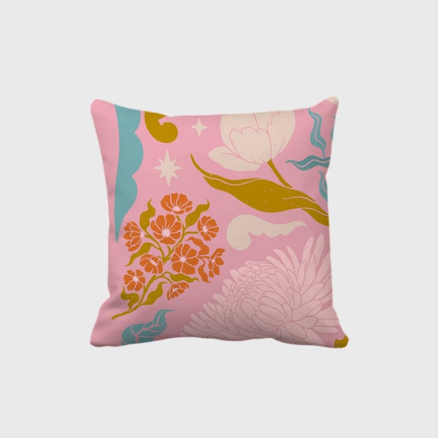 Luxury Double-Sided Satin Pillow – Premium Filling Included | Personalized