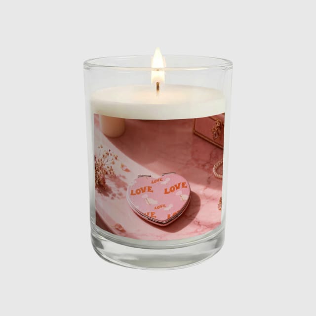 Personalized Hidden-Message Candle | Custom photo and text | 6-8oz | Gift for Anniversary | Gift for her | Gift for last minutes